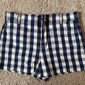 J Crew Plaid Shorts